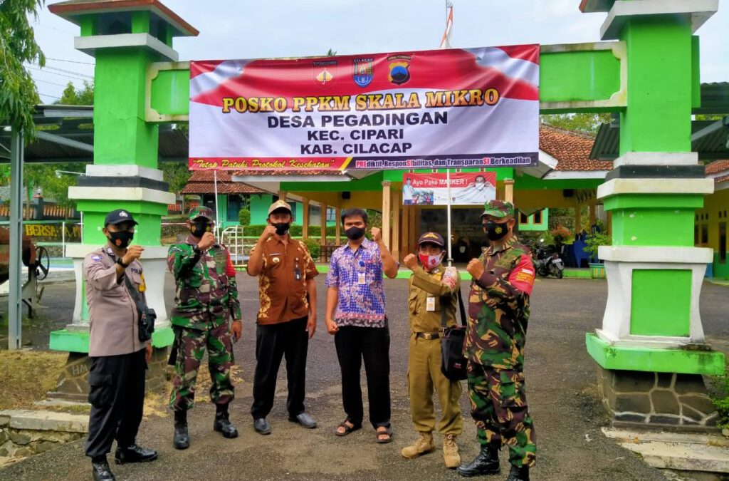 LAUNCING POSKO PPKM SKALA MIKRO DESA PEGADINGAN