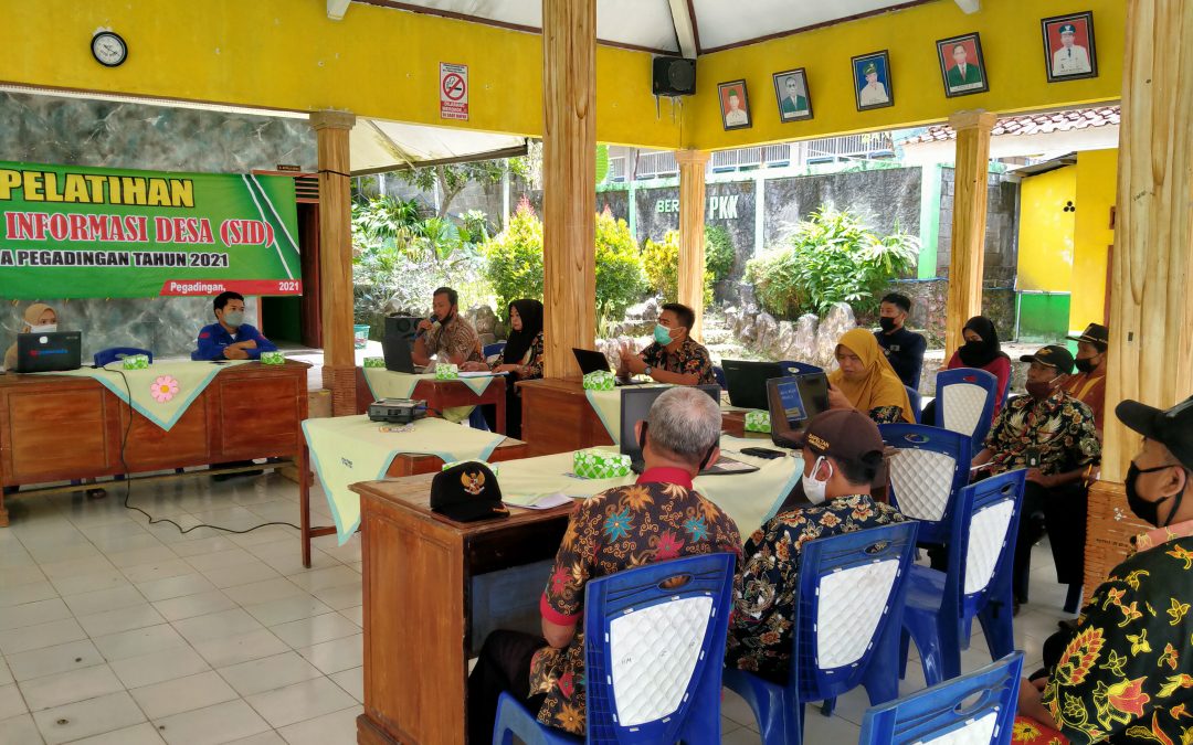 Pelatihan Sistem Informasi Desa Tahun 2021