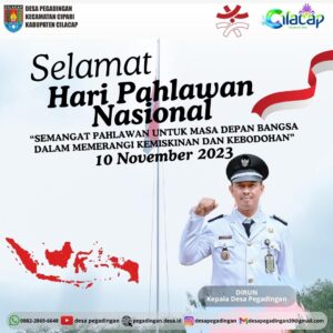 SELAMAT HARI PAHLAWAN NASIONAL