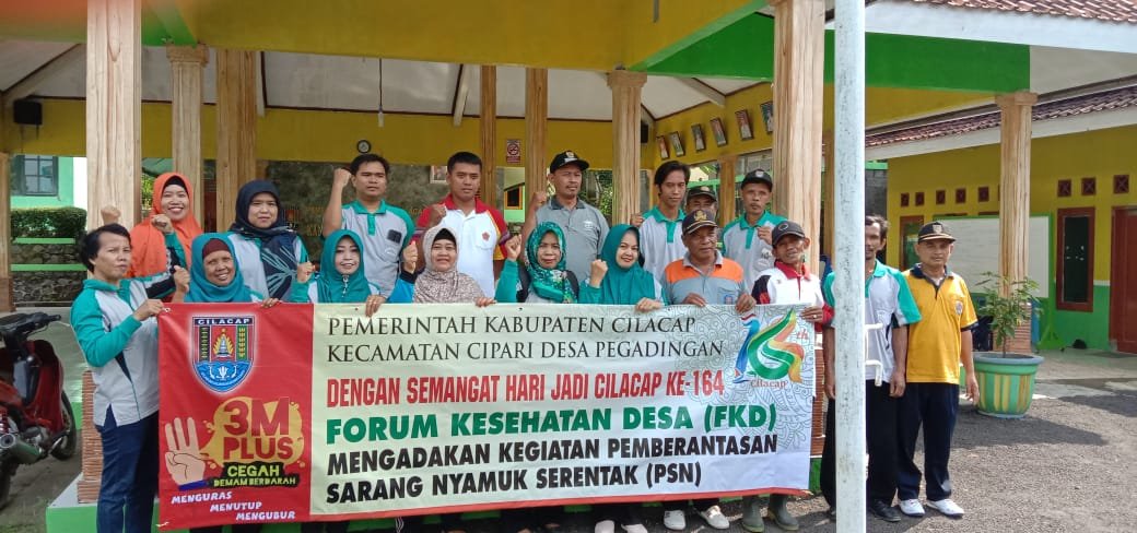 Pemerintah Desa Pegadingan Mendukung Penuh Pemberantasan Sarang Nyamuk Serentak (PSN)