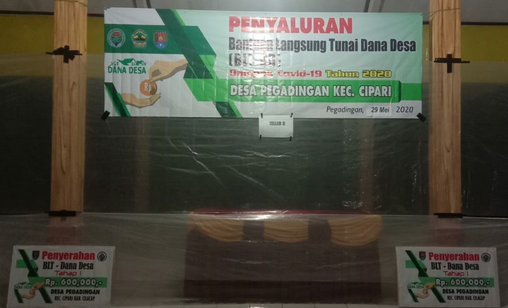 PENYALURAN BLT DD TAHAP I DESA PEGADINGAN